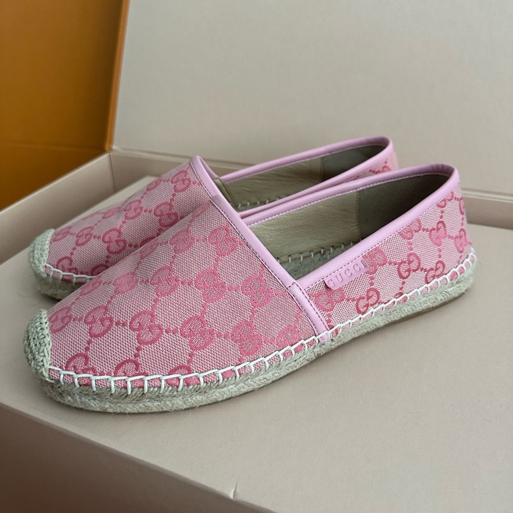 Pink Fashion Espadrille Flats